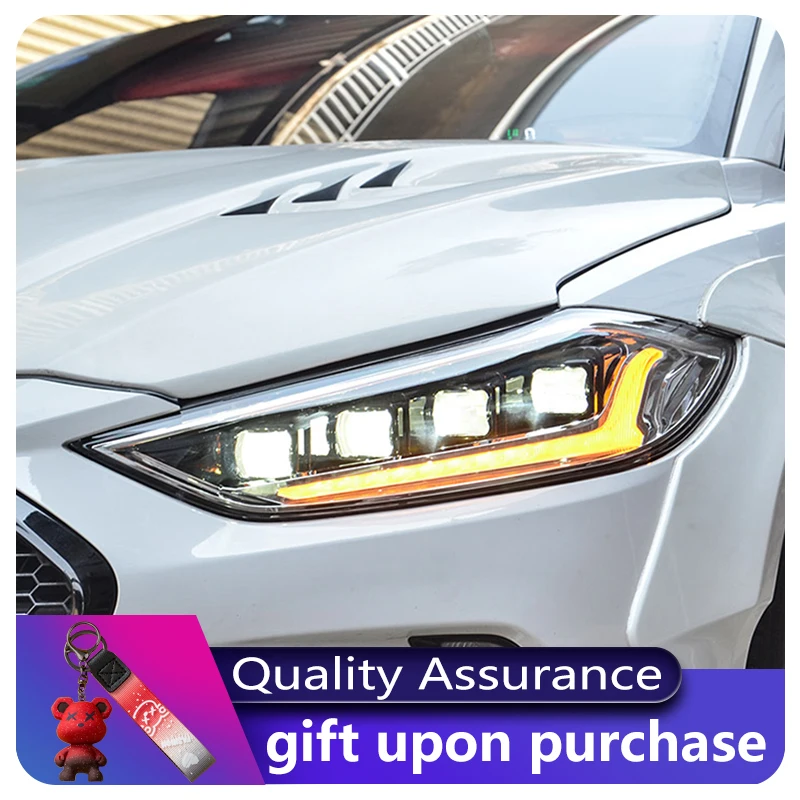 

2 шт., автомобильные лампы для Hyundai Elantra 2016-2020