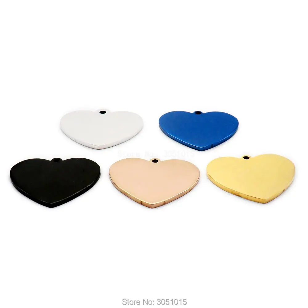 Pet id tags 20pcs Stainless Steel Pet ID Cat Dog Collar Tag Personalized