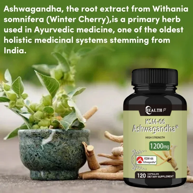 South African Drunken Eggplant Capsules, Relieve Stress And Emotions, 1200mg, 120 Capsules Concentration Enhancer