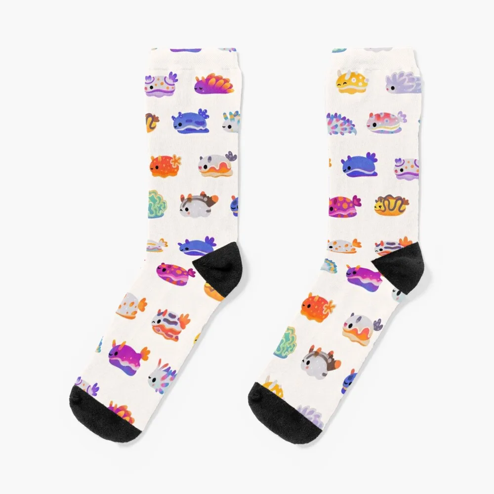 Sea Slug Day - bright Socks warm socks anime socks Stockings Fun socks Socks Ladies Men's ladies fashion painted leather slim belt female style korean bright face with skirt decorative genuine belt for fco142