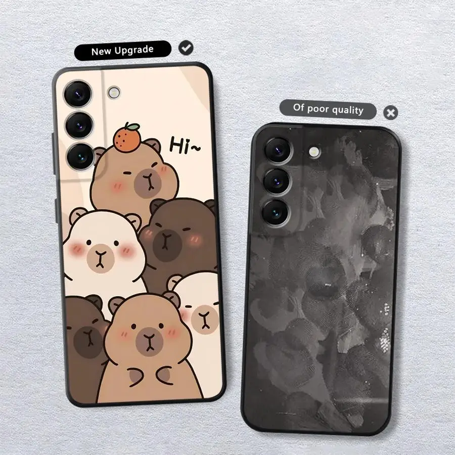 Cartoon Capybara Phone Case Cover