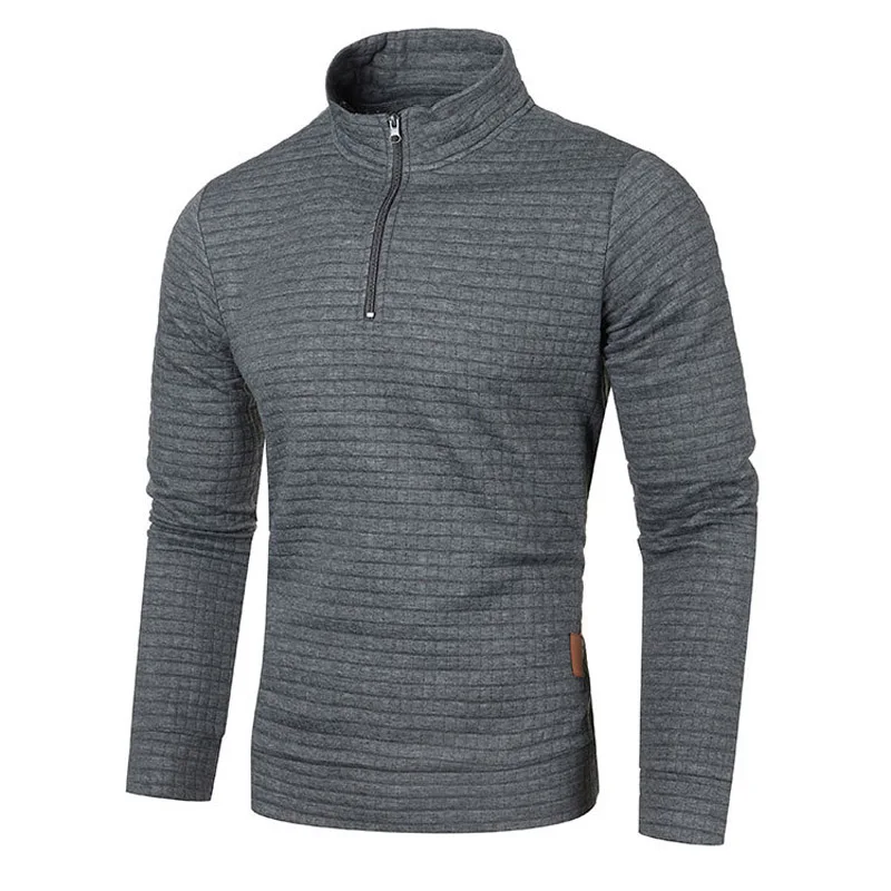 Men's Sweatshirts Spring Autumn Casual Solid Oversize Sweatshirt Men Pullovers Long Sleeve Stand Collar Pullover Tracksuit Men