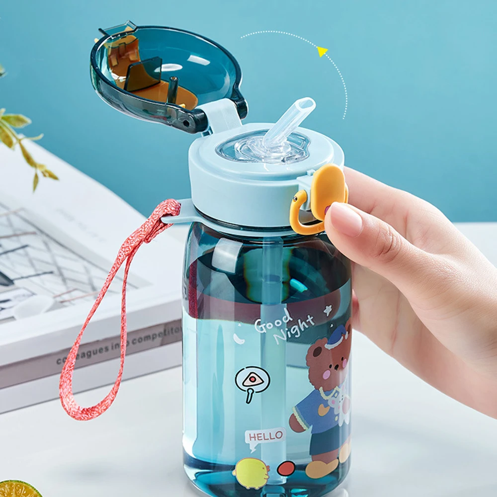 Baby Water Bottle 400ml With Straw – Kids Toys