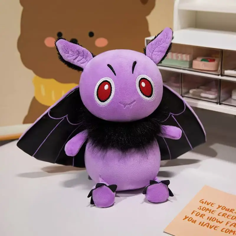 25/30cm Dark Moth Doll Plush Toy Handmade Doll Cartoon Anime