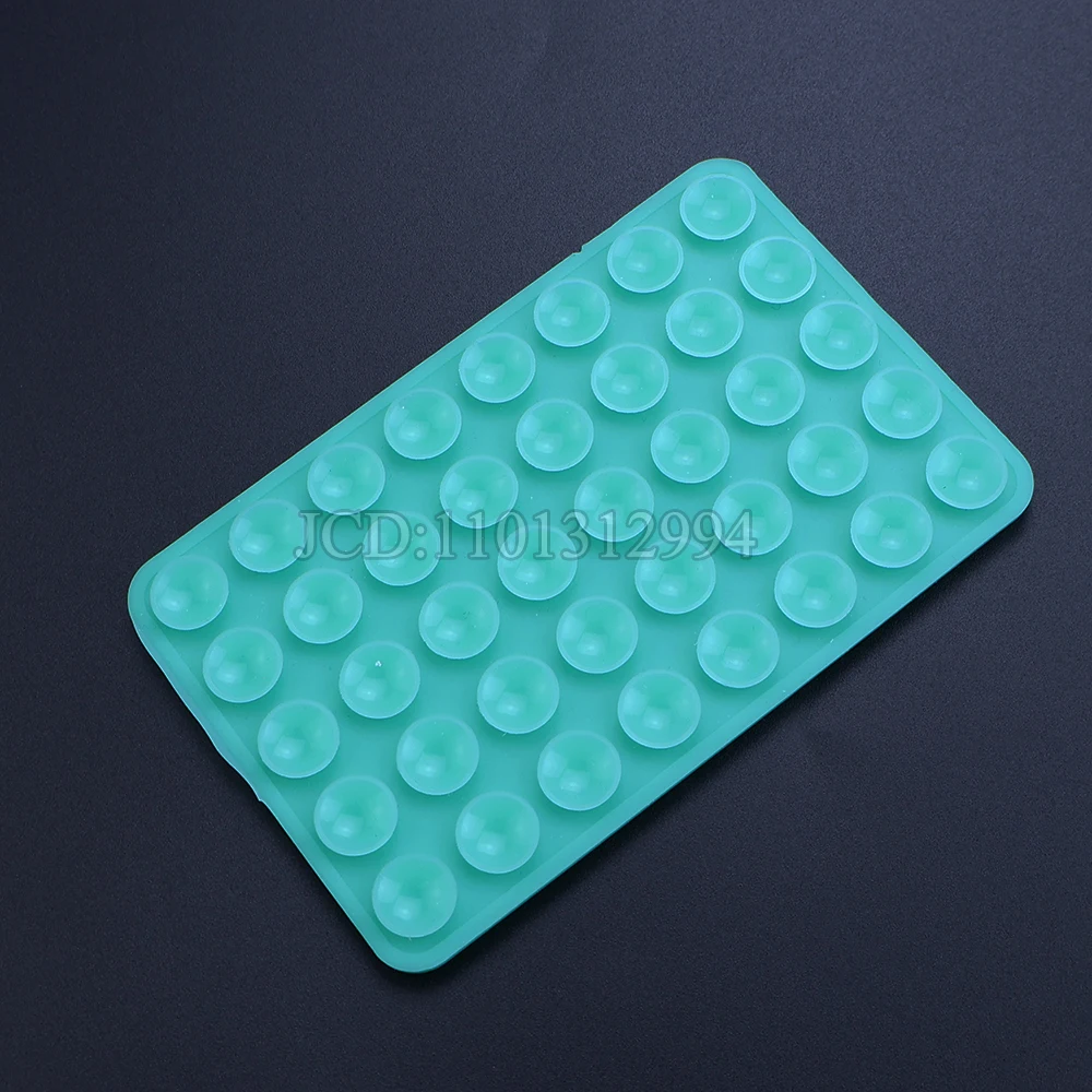 Dual-Sided Suction Cup Phone Stand - Silicone Sticky Hands-Free Holder