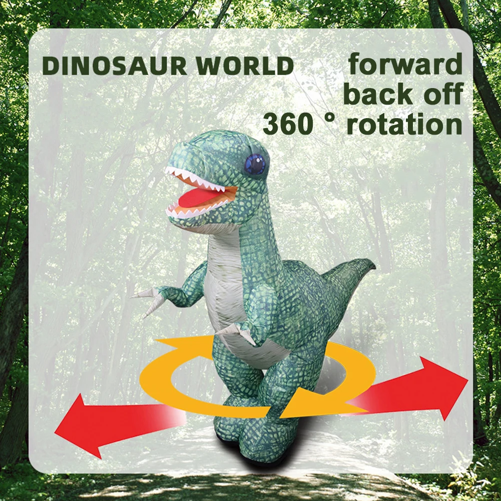 RC Electric Walking T-Rex Toy USB Rechargeable Realistic Electric T-Rex Dinosaur Toy RC Giant Dinosaur for Kids Boys Girls Gifts 5