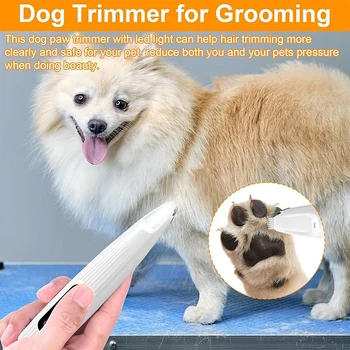 Portable LED Pet Paw Trimmer 1