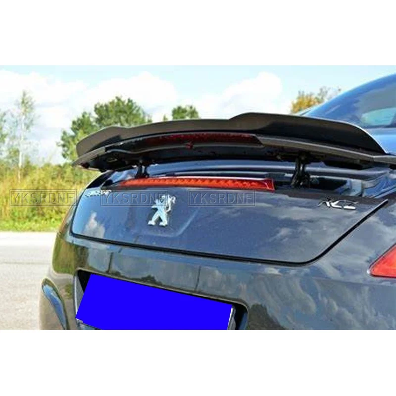 ITETONE Répartiteur De Lèvre De Pare-Chocs Avant Pour Peugeot RCZ 2009-2015, Kit De Protection De Diffuseur Anti-Collision, Spoiler Avant, Accessoires De Voiture, Noir Mat