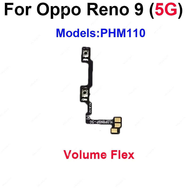 Câble Flex Boutons De Volume Pour OPPO 10X ZOOM Remplacement Latéraux