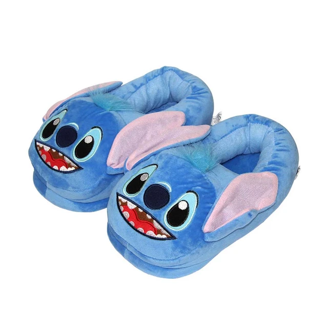 Kawaii Stitch Plush Slippers Lilo Stitch Stuffed