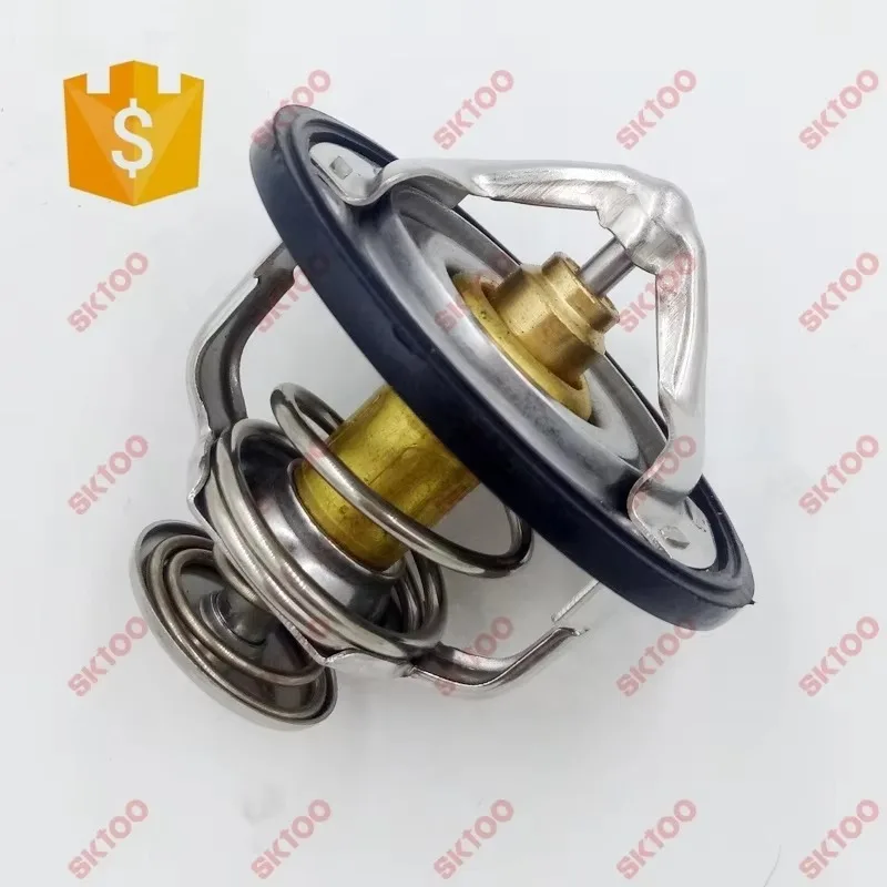 SKTOO Auto Parts 21200AD201 Coolant Thermostat for NISSAN NAVARA (D22) KIA MAGENTIS (MG) MITSUBISHI GALLOPER (JK-01) INFINITI FX