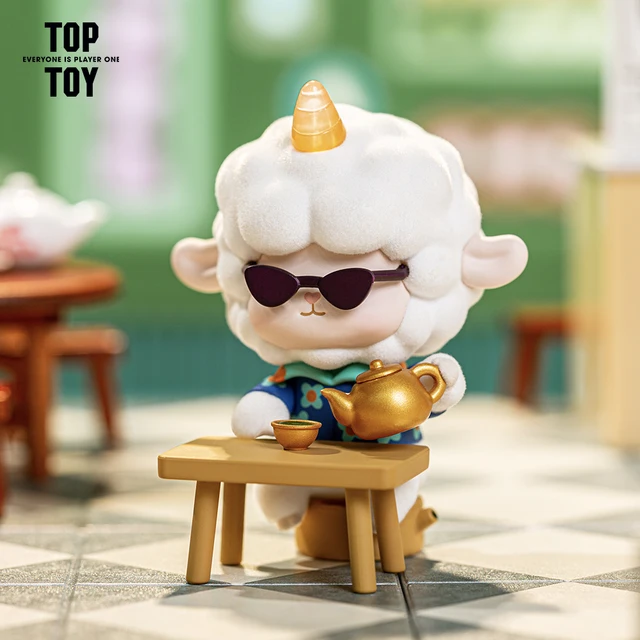 TOPTOY Gyun MIE KEE DIM SUM Series Blind Box Canton Food Birthday Gift Office Ornament Sheep Doll Girl Anime Figures 4