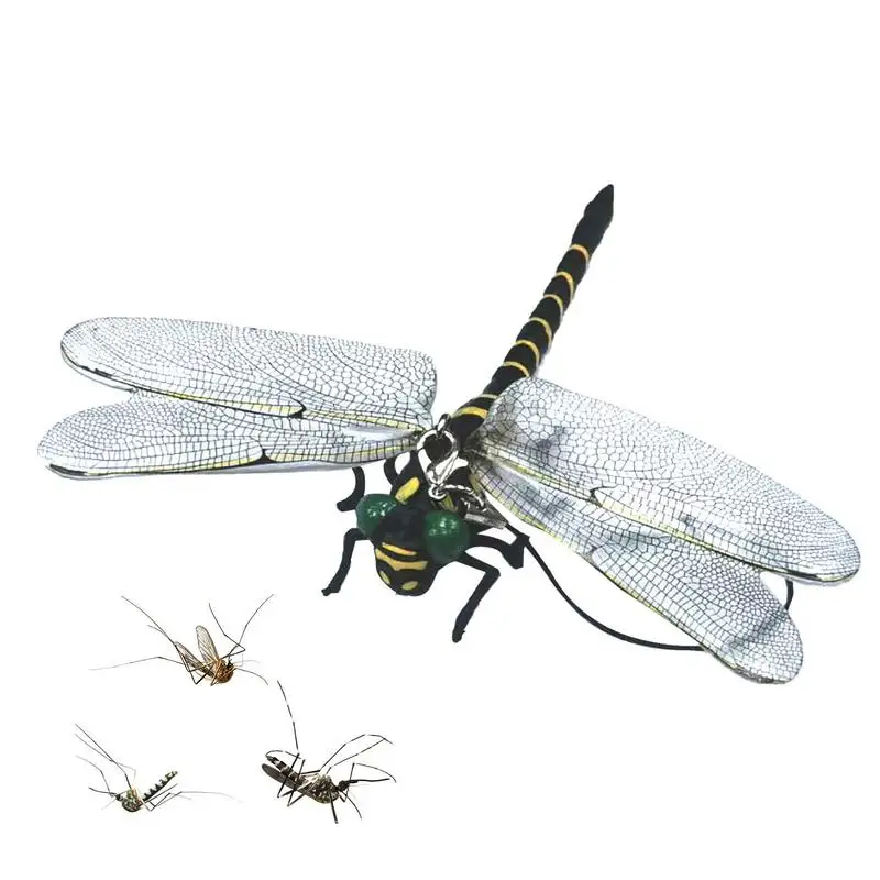 

Dragonfly Outdoor Fly Repeller 12cm Silent And Multifunctional Fly Control Device Professional Tools For A Pst-Free Environment