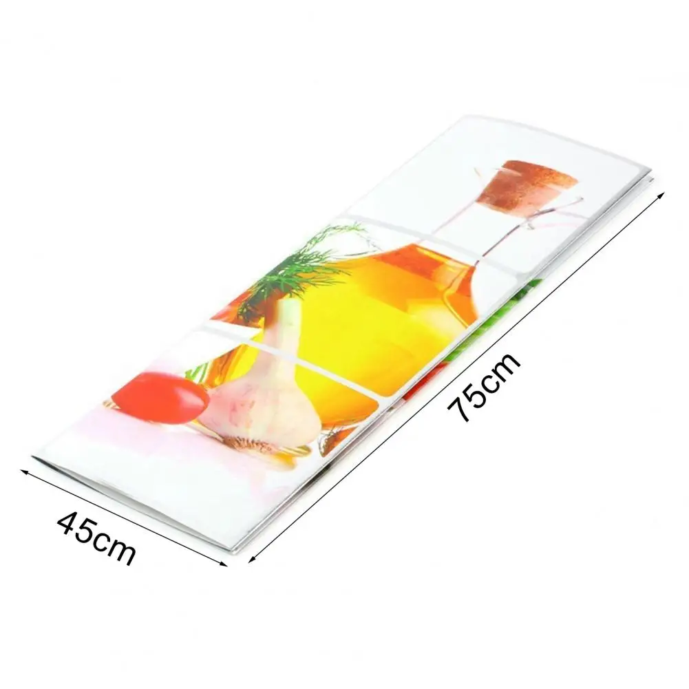 Fruits Patterns Wall Sticker Waterproof Anti-oil PVC Oilproof Sticker for Kitchen Self adhesive Tile
