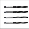 4.5mm 5mm 5.5mm 6mm Cutting Dia H7 HSS High Speed Steel 6 Spiral Flute Rotary Rotating Tool Milling Cutter Manual Hand Reamer 1
