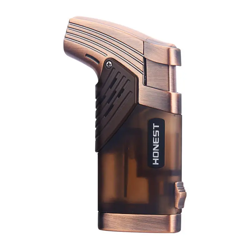 Honest Wild Bird Lighter Dual Flame Torch Lighter With Cigar Cutter