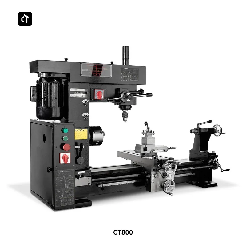 Ct800 Metal In Combo Lathe Milling Drilling Machine Hq800, 54 OFF