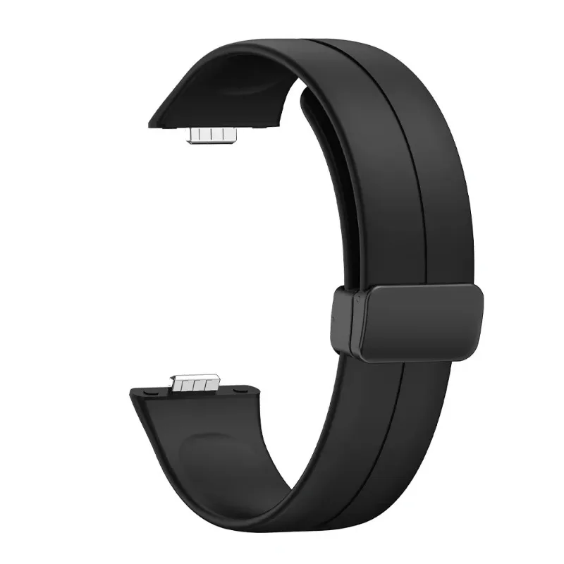 Magnetic Buckle Silicone Sports Wristband Bracelet