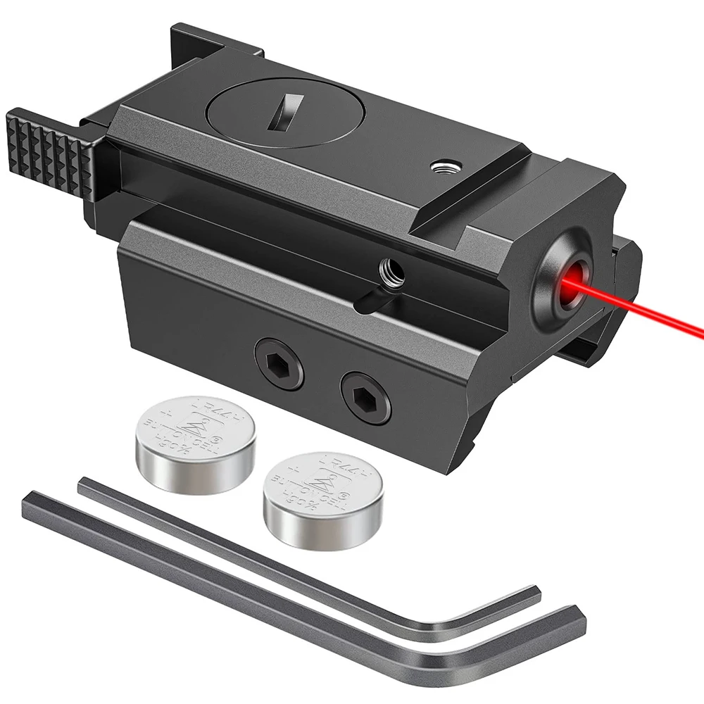 Red Dot Laser Sight Type-C Charging Pistol Handgun Rifle Laser Pointer Hunting Gun Sight Tactical Pointer for 20mm
