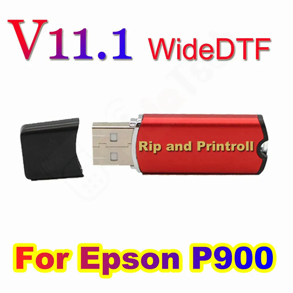 Per Epson P900 Wide Format Rip Dongle Software Versione 11.1 Stampante Uv Widedtf Chiave Di Licenza Uv Usb Dtf Stampante Programma Di Stampa