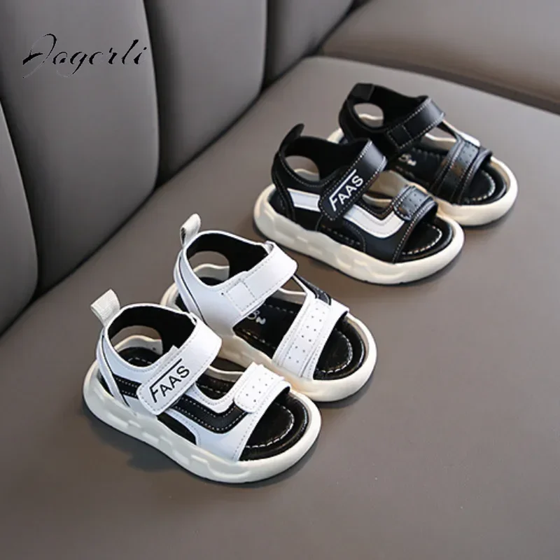 Kids Sandals for Boys Girls Summer Beach Casual Non-slip Soft-soled Shoes