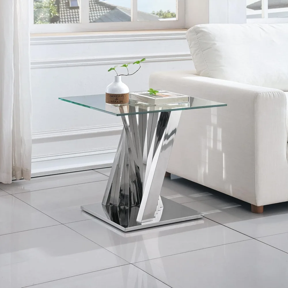 Modern Glass Table Set 5