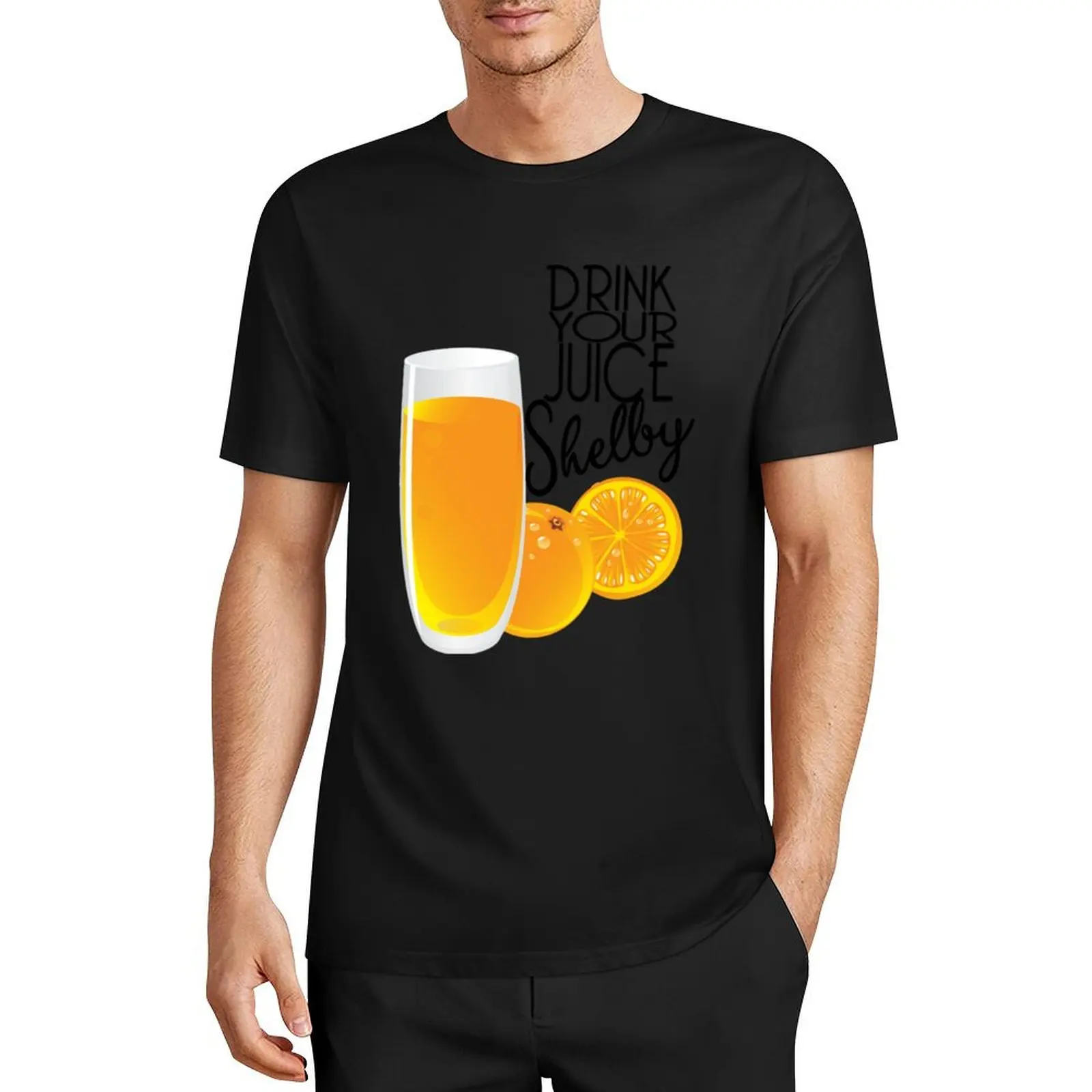 

Drink Your Juice Shelby Steel Magnolias T-Shirt funnys anime men workout shirt