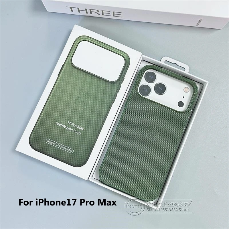 Premium Magnetic TechWoven Case & Wallet with Wireless Charging and Camera Protection