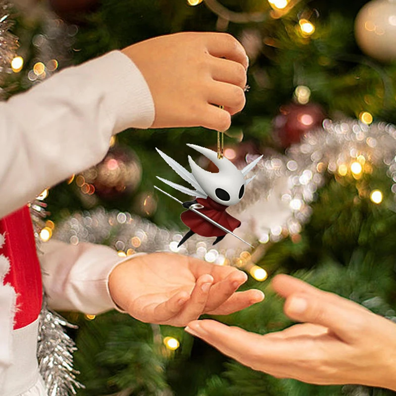 Hollow Knight Advent Calendar Anime Action Figures Decorative Acrylic Pendant New Year 24 Days Countdown Surprise Box Gifts