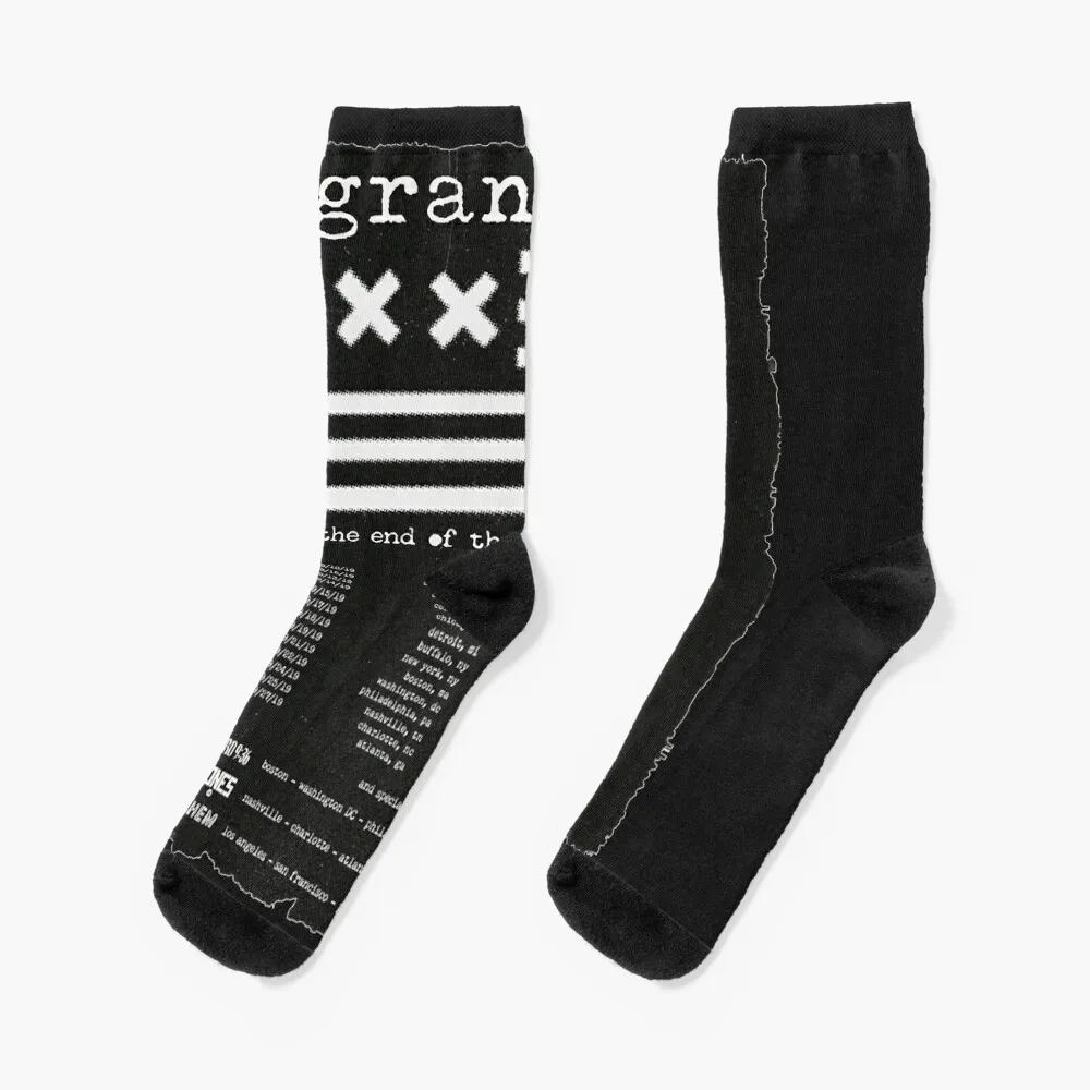 

Grandson Band Tour Shirt Classic T-Shirt Socks new year hiking Women Socks Men's