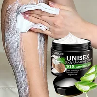 Crème dépilatoire à l'huile de coco unisexe YUITIKUE 60g, épilation douce et rapide, crème de soin quotidienne pour le corps entier 5