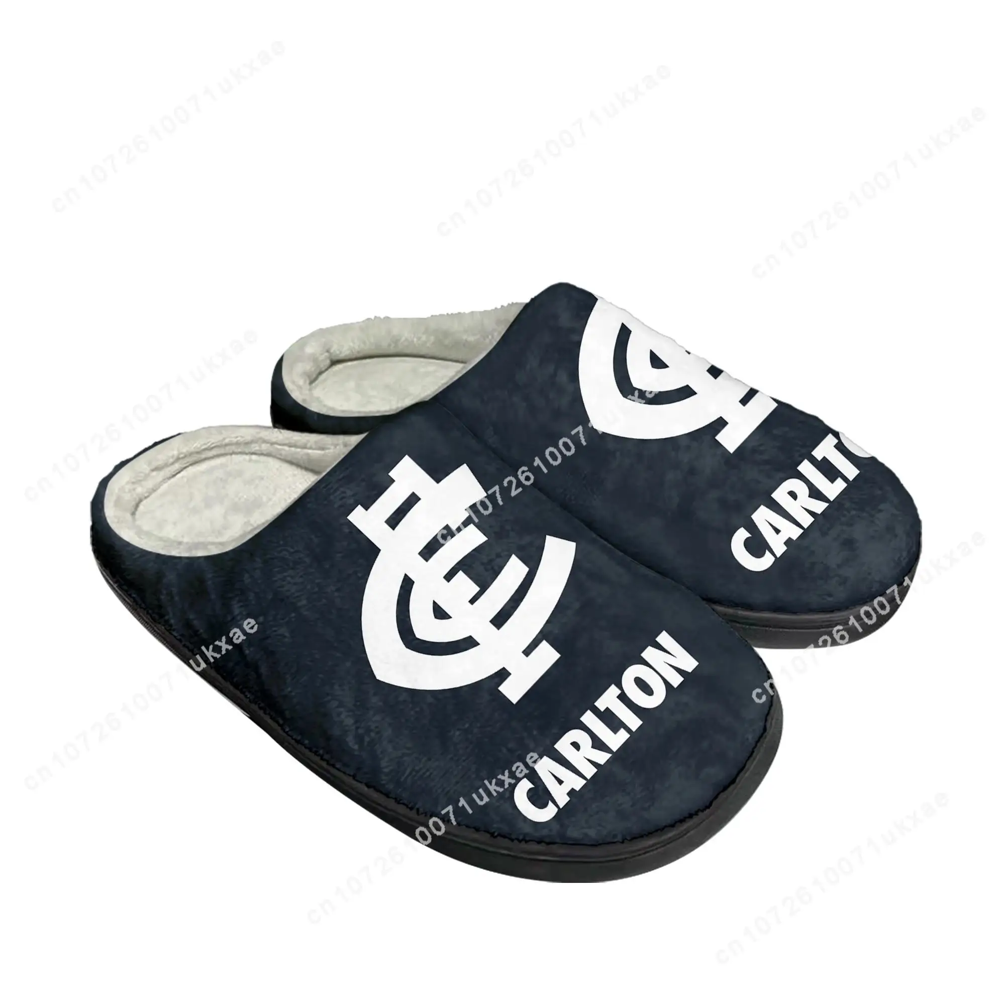 

Carlton Bluetooth австралийский футбол домашние хлопковые тапочки мужские женские плюшевые для спальни сохраняющие тепло туфли теплые тапочки на заказ