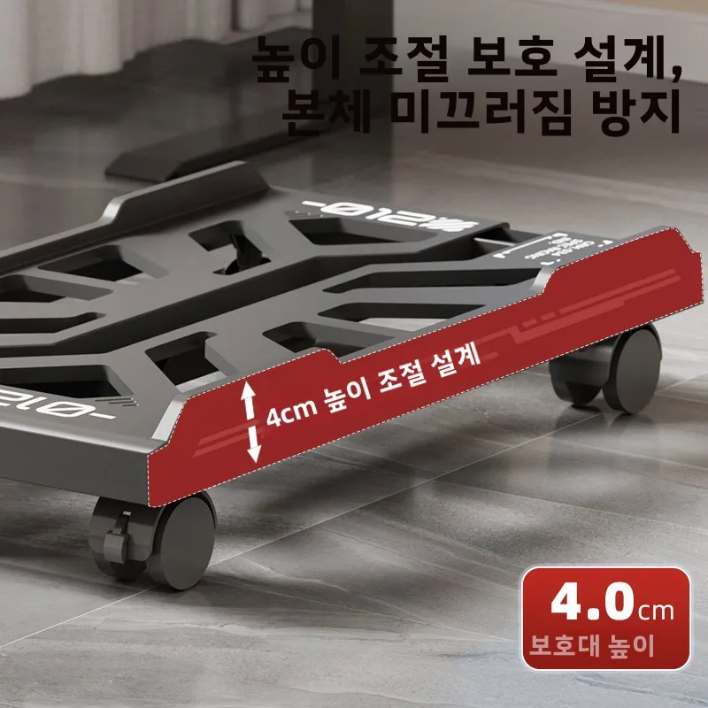 휴대용 호스트 케이스 브래킷 사무실 데스크탑 컴퓨터 타워 박스 스탠드 베이스 홈 오피스 스토리지 정리함 책상 공간 절약