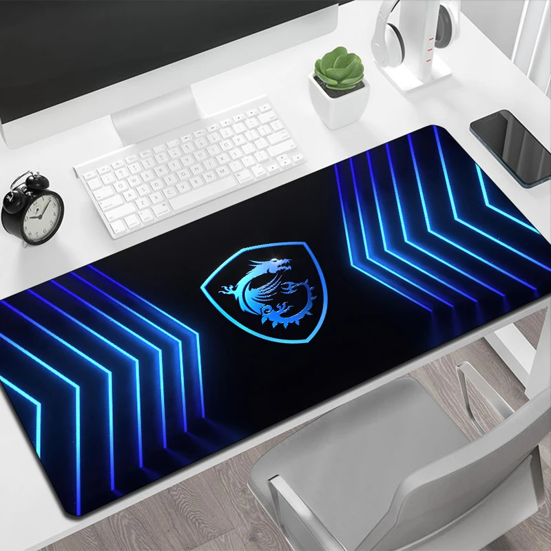 Gaming Mouse Pad Msi Gamer Accessories Mousepad Computer Mat Deskpad Pc