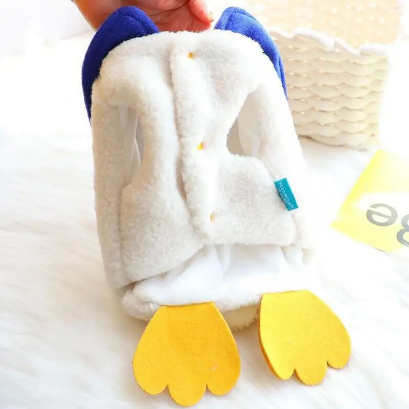 

Pets Dog cat Funny penguin costume plush Role Play Costume Cute duck dress Halloween Cosplay Winter Pet Coat Cartoon Dog Hoodie