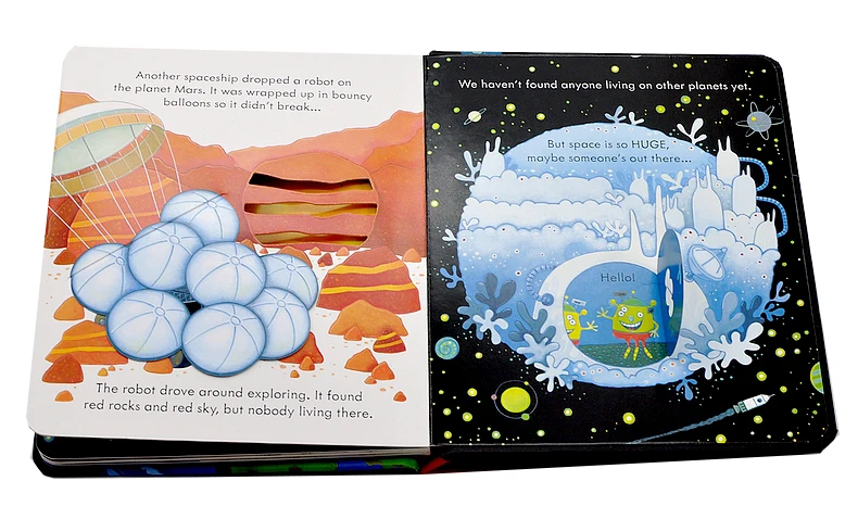 Usborne-Peep-Inside-space-Original-English-Educational-flap-Picture-Books-Baby-Early-Childhood-gift-For-kids (2)