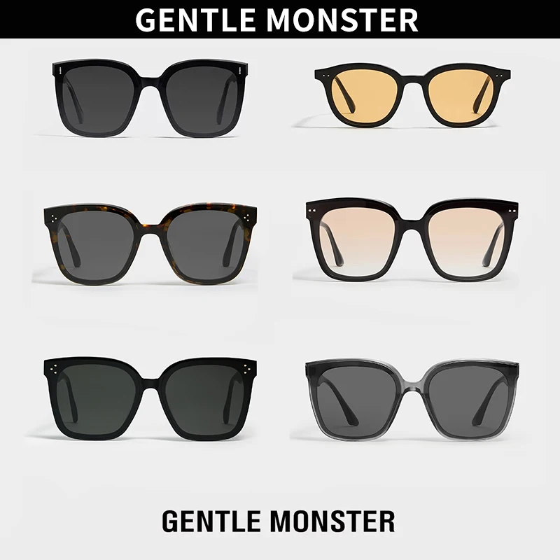 KoreaGENTLEMONSTERFashionSunglassesNewstyleLuxuryBrandDesigner