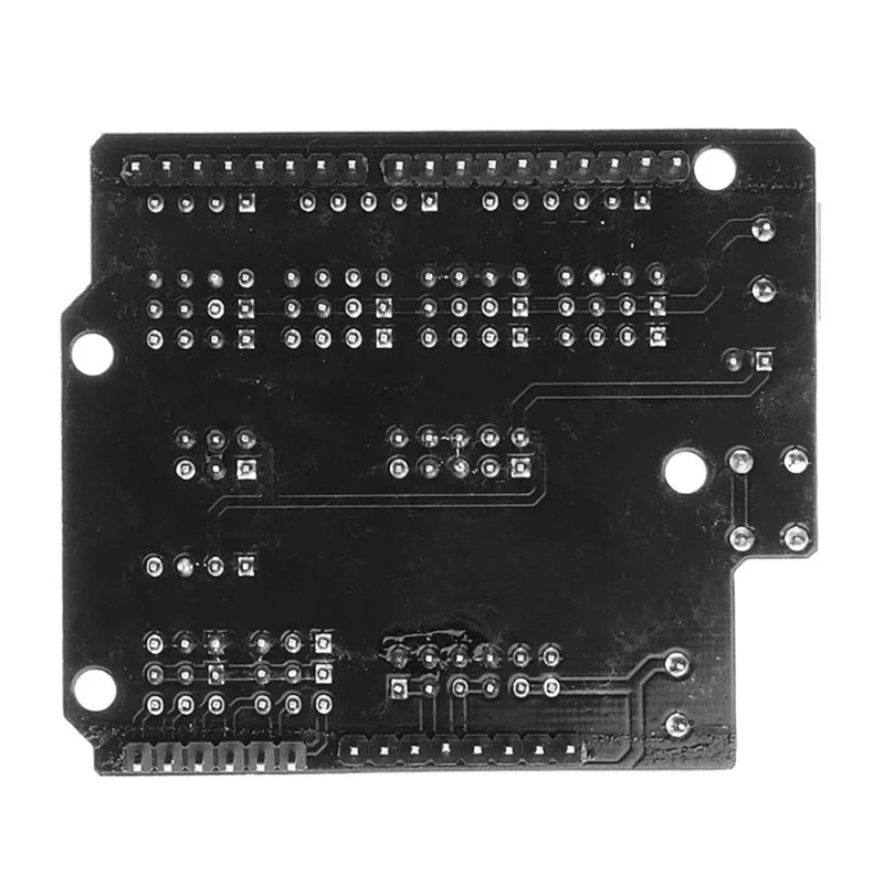 1 Piece Black IO Expansion Board Electronic Building Block Sensor Module For U No R3 Geekcreit For Power Electric Building Block