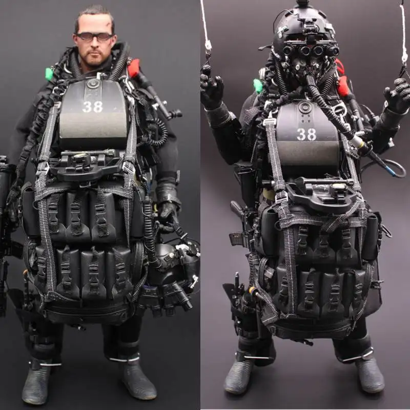 In Magazzino Mini Times Toys M004 1/6 Soldato Maschio Navy Seal Halo Udt Jumper Set Completo 12 ''Action Figure Modello Per La Raccolta Dei Fan