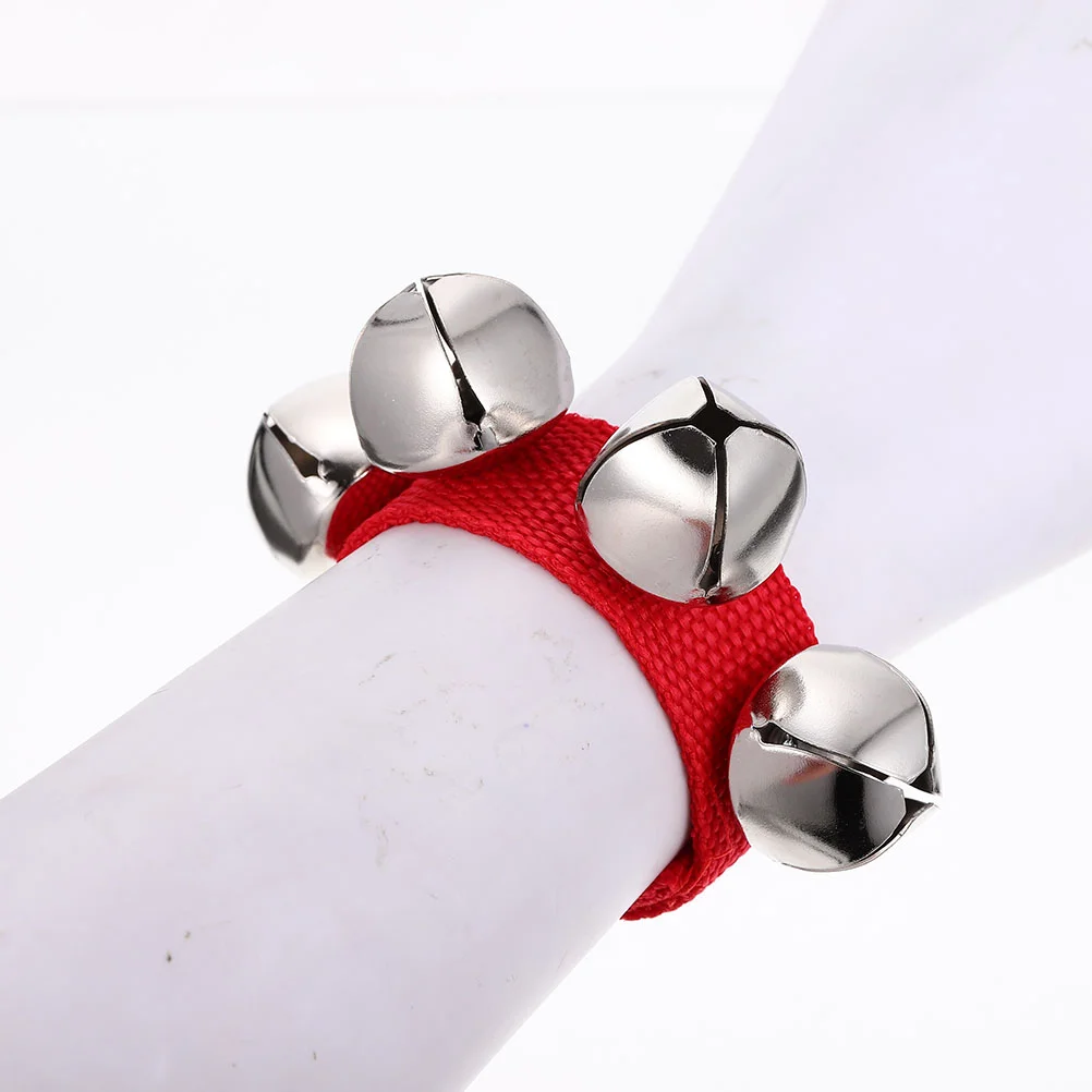 2 Pcs Toys Orff Rattle Kids Wrist Bells Music Instrument Wristband Green Percussion Instruments Cheering Props Hand for Child
