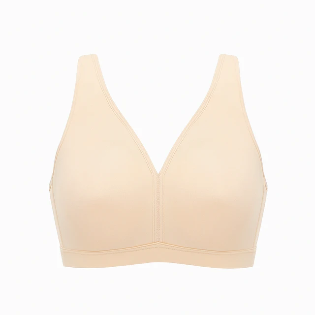 Women's Wireless Bra Support Plus Size Full Coverage Unlined