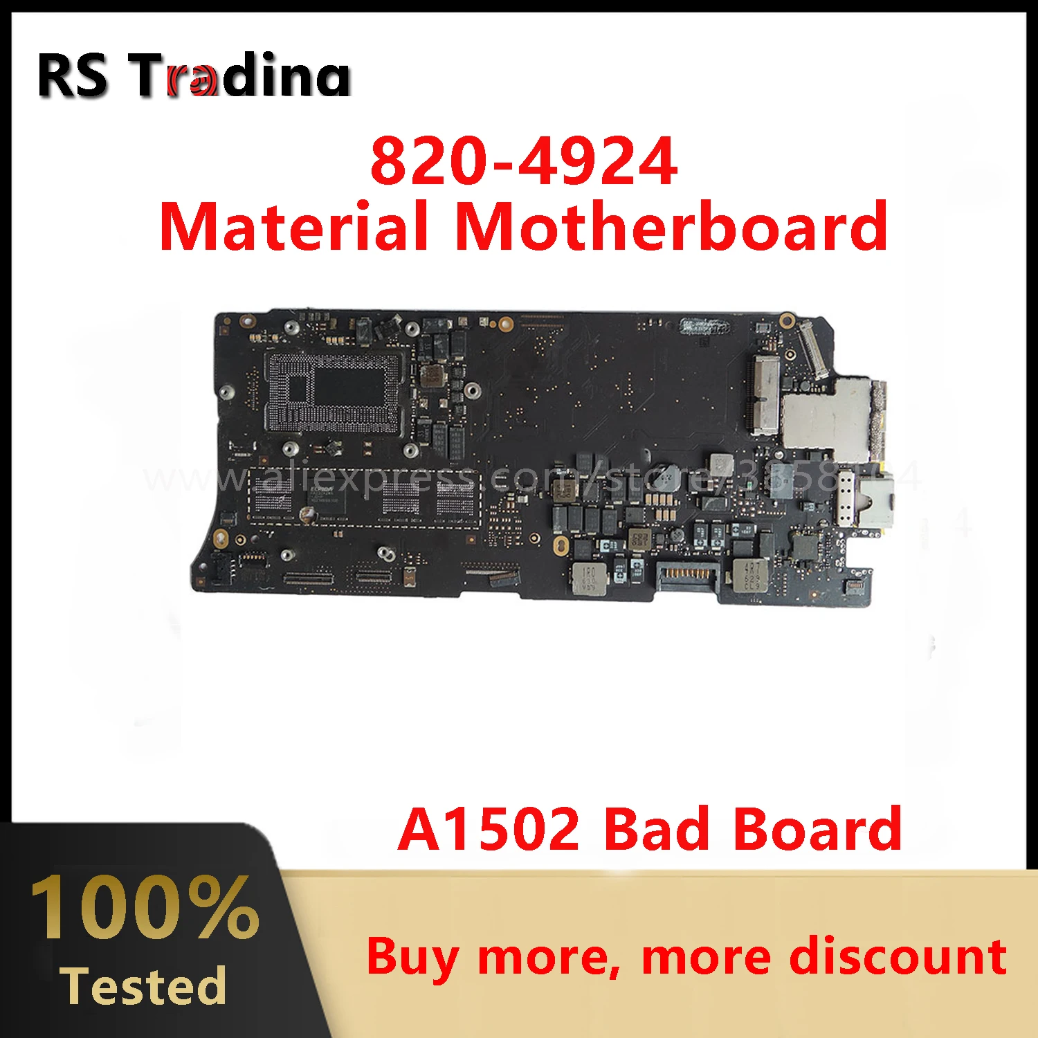 

Логическая плата для ремонта материнской платы Apple 13 "A1502, 820-4924 820-4924-A