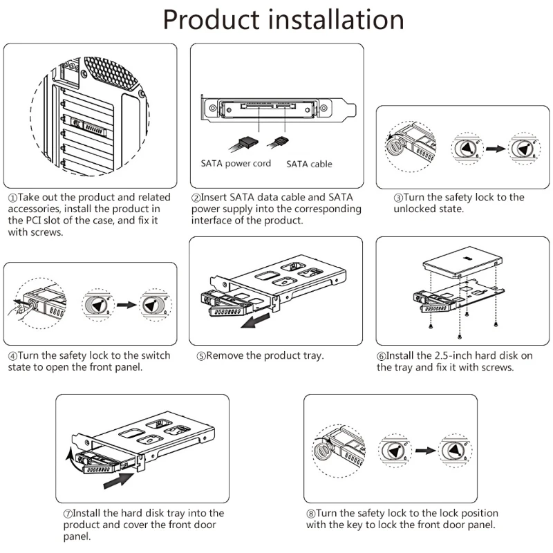 Olmaster MR-9100 2.5-Inch HDD SSD Adapter Rack Bracket for PCI Single Hard Drive Disk Description Image.This Product Can Be Found With The Tag Names Computer Cables Connecting, Computer Peripherals, Hard disk adapter rack bracket hdd ssd, PC Hardware Cables Adapters