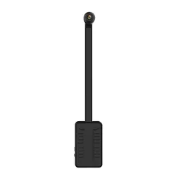 Compact 1080P HD Wireless Camera with Night Vision for Home Security and Smartphone Integration (Black)