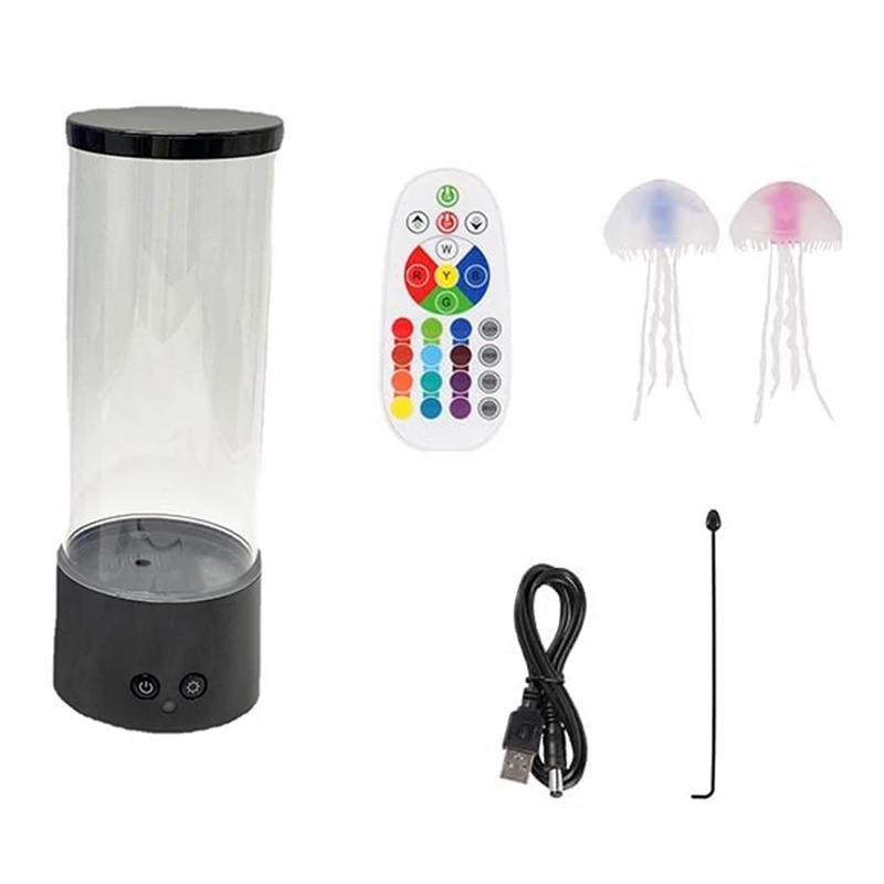 

Лавовая Лампа в виде медузы, настольная лампа в виде Медузы с дистанционным управлением, ночник в виде Медузы с регулируемой яркостью для домашнего декора