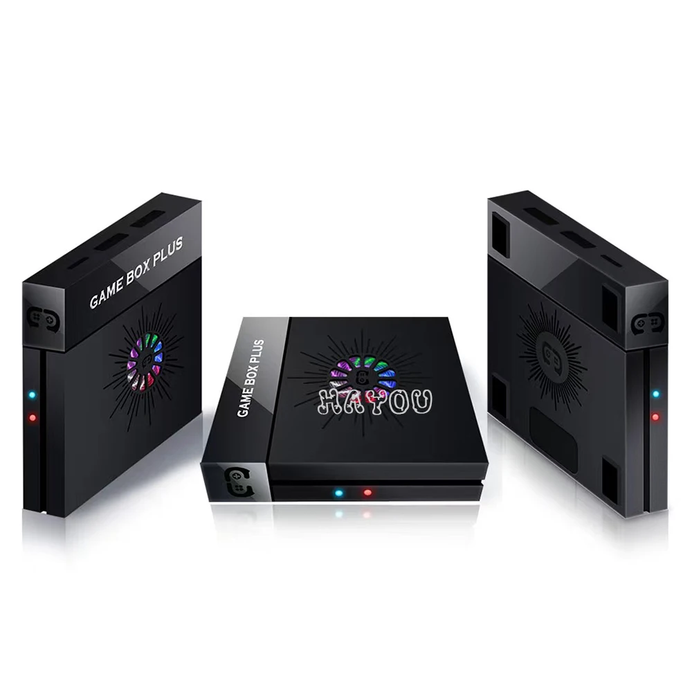 Video Game Consoles 4K HD TV Game Box 10000+ Games 128GB for PS1/PSP/N64/ Retro X6 Gaming Console 2.4G Dual Wireless Controllers
