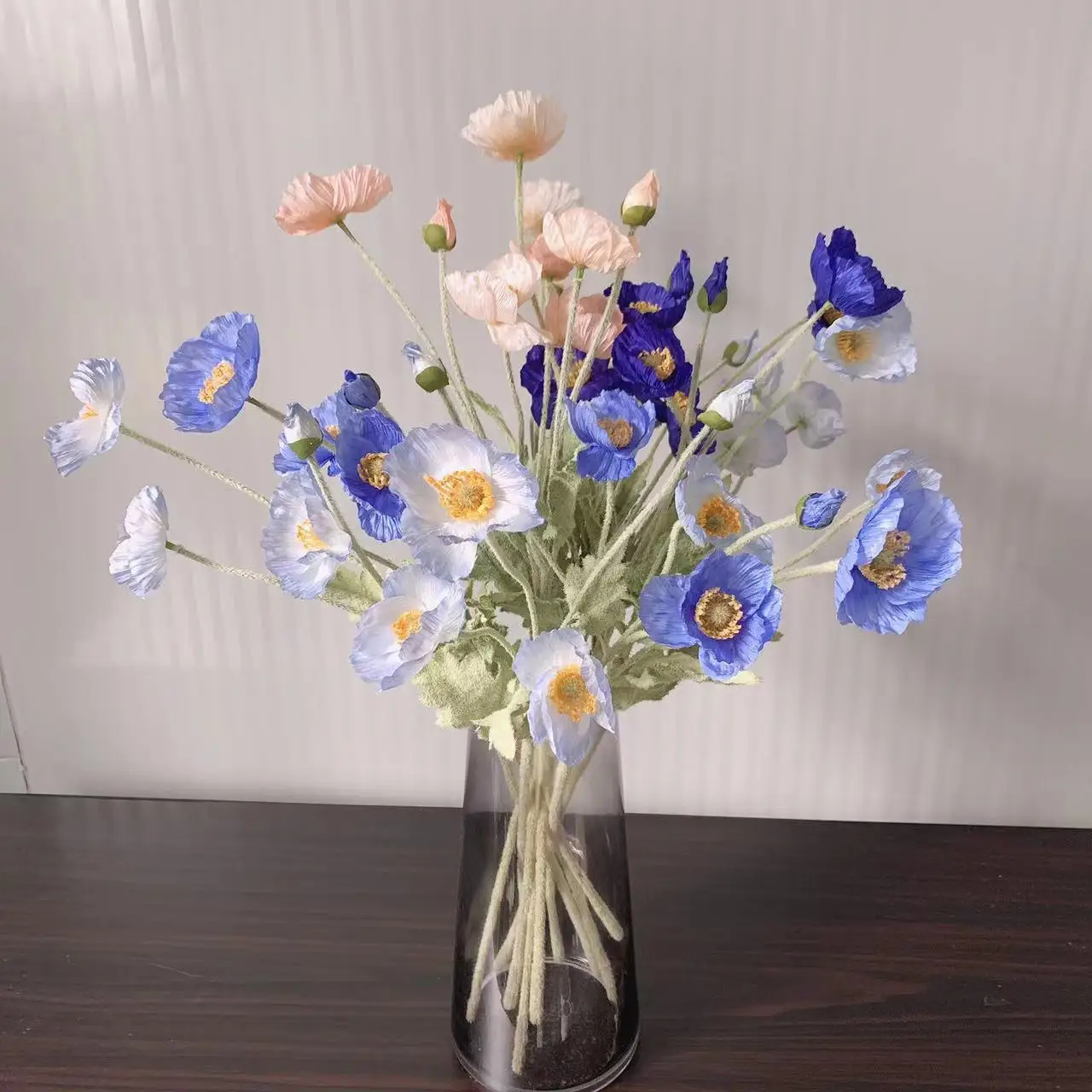 Artificial Silk Poppy Flowers 3