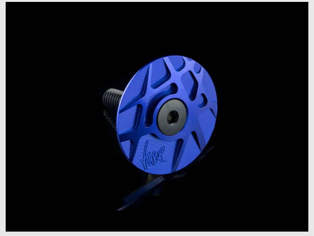 RYET Super Light Aluminum 7075 Ahead-cap 5g Headset Top Cover Top-Cap CNC Machined TopCap Bolt Bike Stem Caps Bicycle Parts