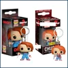 Funko POP Keychain Child's Play Famous Horror Movie Characters CHUCKY Action Toy Figures Pendant Jewelry Keychains Children Gift 1