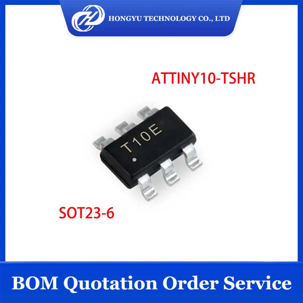 5 - 50 Pieces/Lots ATTINY10-TSHR ATTINY10-TS ATTINY10 T10E IC MCU 8BIT ...